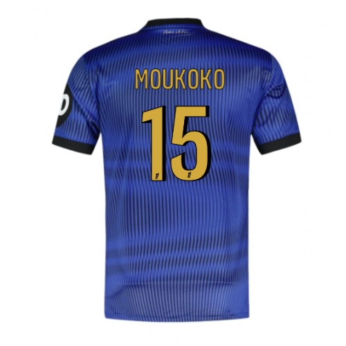 Fotballdrakt Herre OGC Nice Youssoufa Moukoko #15 Tredjedrakt 2024-25 Kortermet